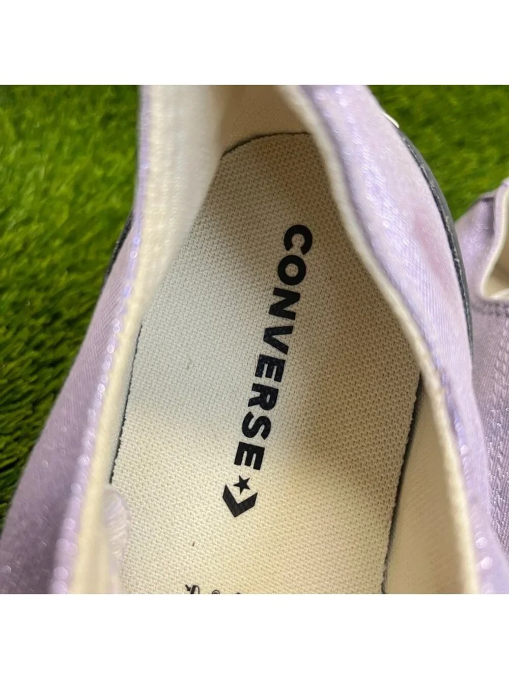 Converse Chuck Taylor All Star Low Girls Size 6Y Purple Athletic Shoes Sneakers